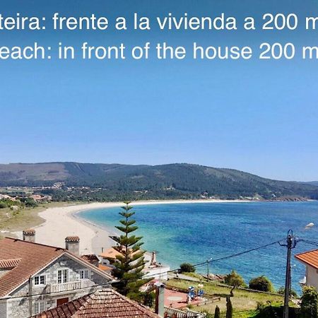 Apartamento Refugio Climatico En Finisterre Frente A La Playa Exterior foto