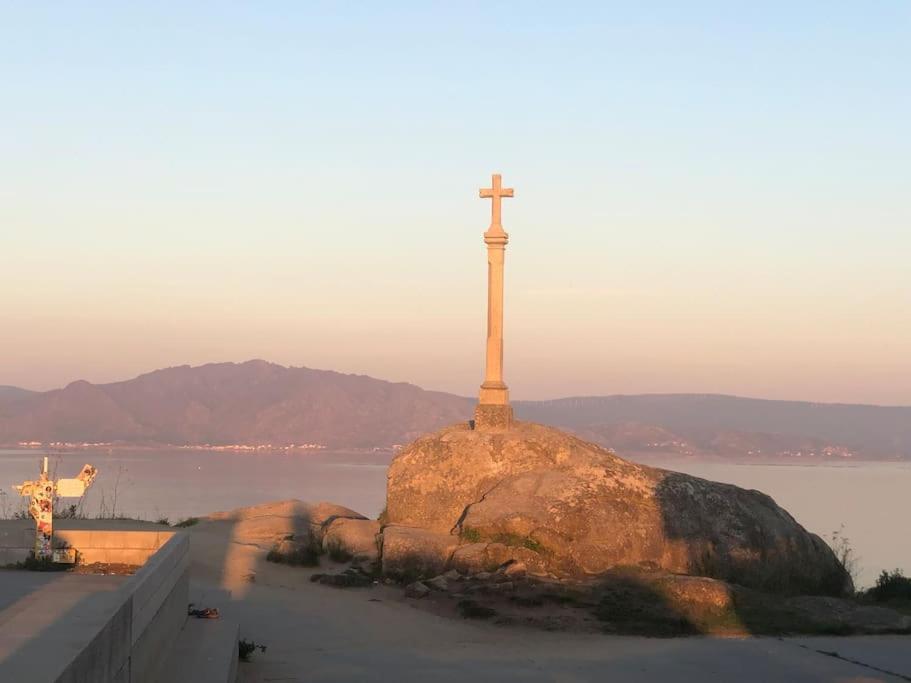 Apartamento Refugio Climatico En Finisterre Frente A La Playa Exterior foto