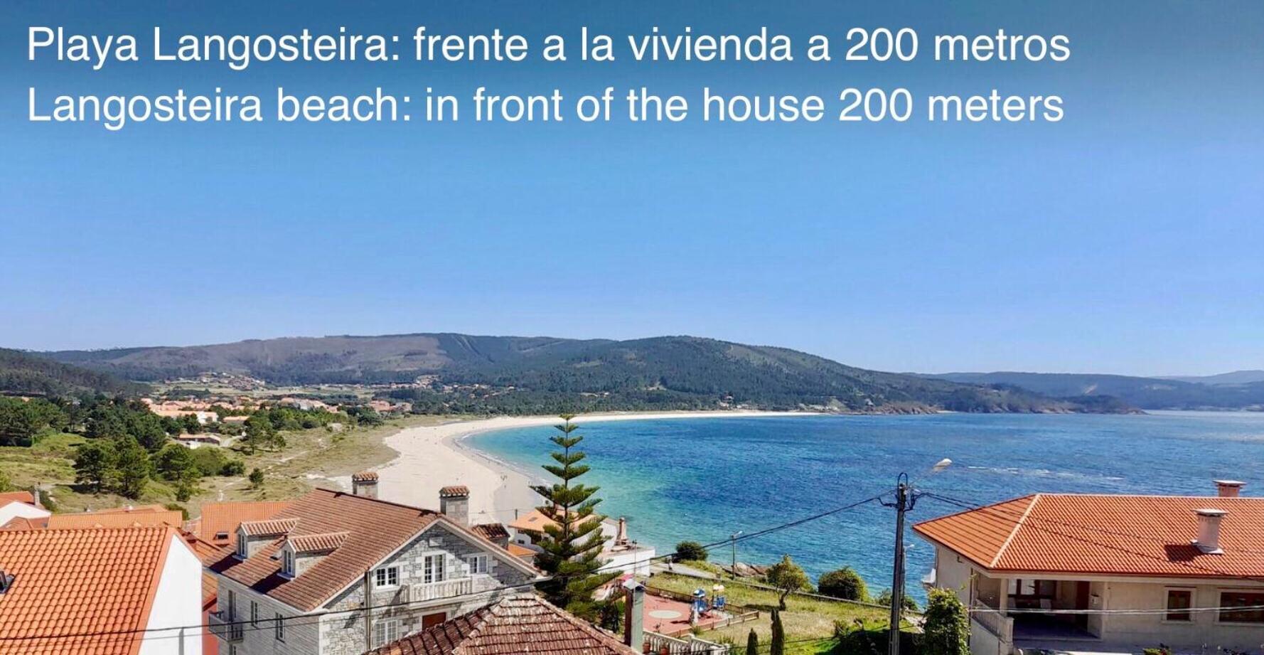 Apartamento Refugio Climatico En Finisterre Frente A La Playa Exterior foto