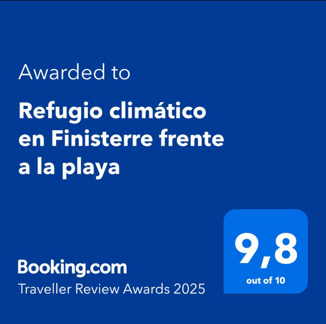 Apartamento Refugio Climatico En Finisterre Frente A La Playa Exterior foto