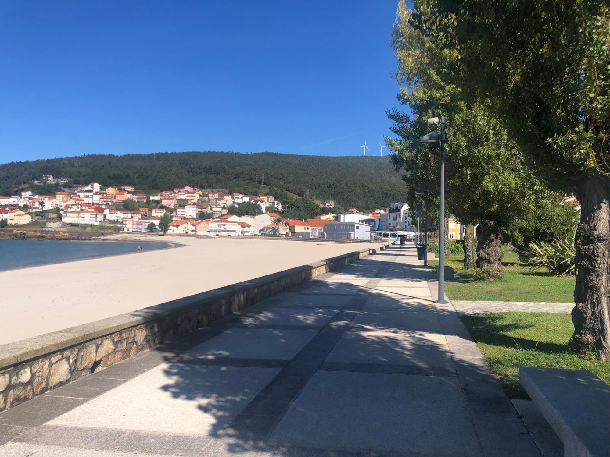 Apartamento Refugio Climatico En Finisterre Frente A La Playa Exterior foto