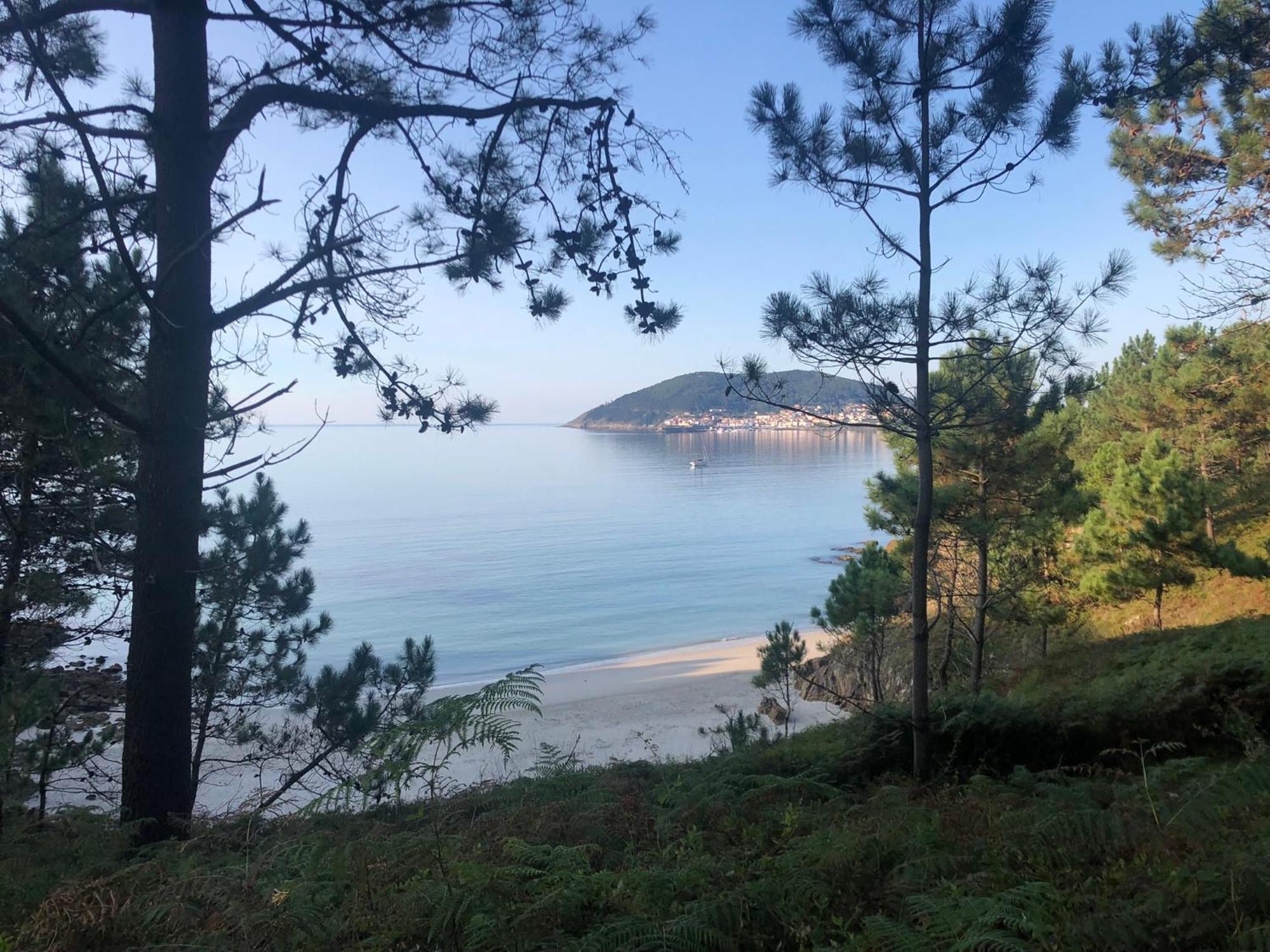 Apartamento Refugio Climatico En Finisterre Frente A La Playa Exterior foto